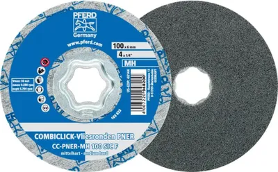 Produktbild von PFERD COMBICLICK non-woven discs PNER, 10 cm, 5 Stück(e)
