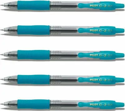Produktbild von Pilot G2-07 Gelschreiber hellblau - 5er-Set