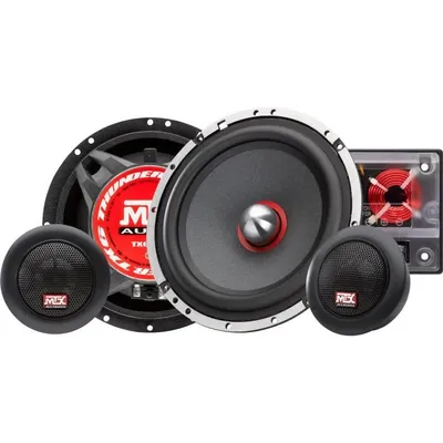 Produktbild von MTX TX665S Lautsprecherset 16,5 cm 2-Wege 90W RMS 4O Aluminiumgehäuse Neodym-Hochtöner Seidenkuppelspule TSV TIL