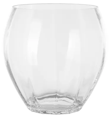 Image de LILIAN Vase/Lanterne - H.25,5cm x D.26cm - clair - Verre - Décoration