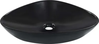 Produktbild von "im Angebot" Waschbecken 58,5x39x14 cm Keramik Schwarz - Waschbecken CC608