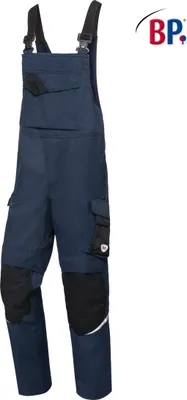Produktbild von BP Multinorm Latzhose 2437-581 Gr. 60-normal nachtblau/schwarz