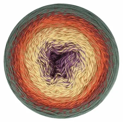 Baumwollgarn Cotton Whirl, 1000 m, Farbe Kürbisgewürz