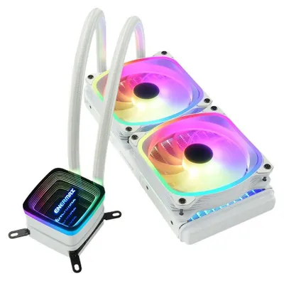 Obrázok produktu pre Enermax Aquafusion ADV series ELC-AQFA240-SQA-W - Systém kvapalinového chladenia procesora - 240 mm chladič procesora - (pre: LGA1366, AM3+, LGA2011, FM1, FM2+, LGA2011-3, AM4, LGA2066, LGA1200, LGA1700, AM5, LGA115x Socket)