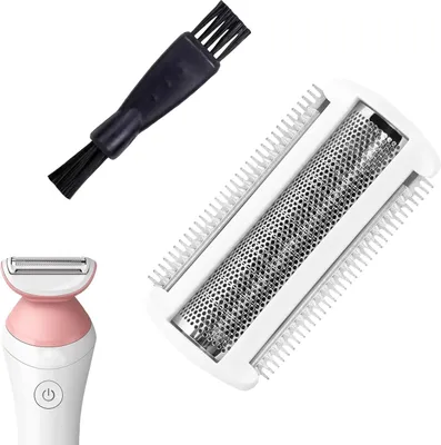 Produktbild von Ersatz-Scherfolienkopf für BRL130 BRL140 BRL175 RL146 Damenrasierer, Ersatzscherkopf-Folie, Ersatzklingen Folienkopf Zubehör, Kompatibel Mit Elektrischen Ladyshaver Nass, Elektrorasierer Scherkop