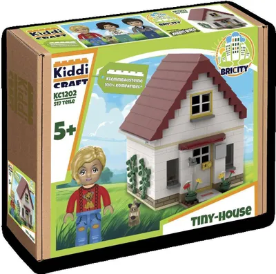 Produktbild von KiddiCraft KC1202 Brickcity Tiny-House