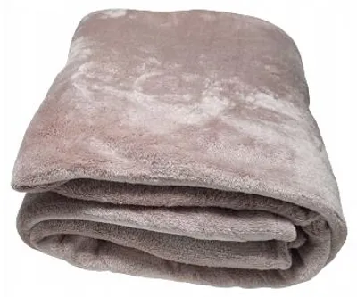 Produktbild von JYSK KRAF Warme Fleecedecke 200x220 cm Rosa