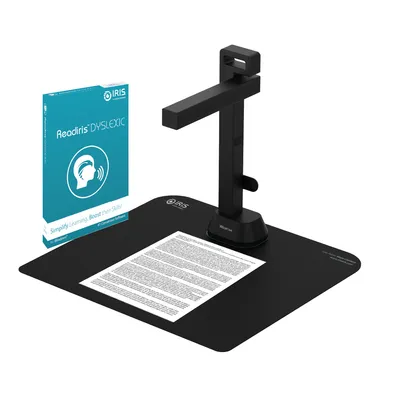 Zdjęcie produktu dla I.R.I.S. Iriscan Desk 6 Pro Dislexic - Cyfrowa kamera dokumentowa - kolor - 13 000 000 pikseli - 2048 x 1536 - audio - USB2.0 - AVI, WMV, FLV, MPEG (462992)