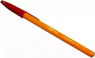 Produktbild von BIC Kugelschreiber Orange Strichfarbe: rot