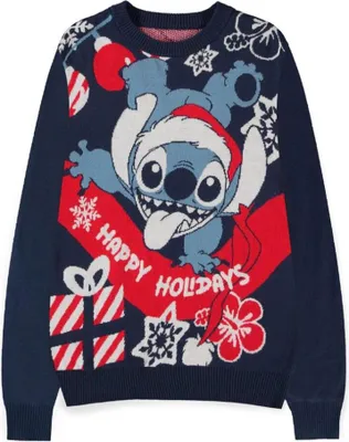 Produktbild von Lilo & Stitch Pullover Stitch Santa (Christmas Jumper) Größe M