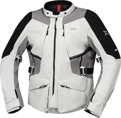 Produktbild von iXS Tourster-STX 1.0 Laminatjacke hellgrau-grau KXL (short)