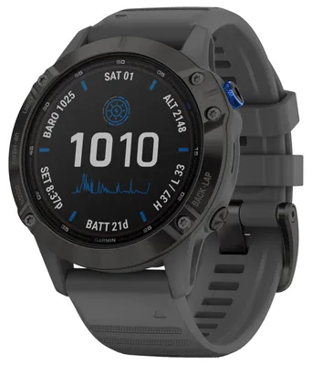 Image de Garmin fenix 6 Pro Solar schwarz/grau