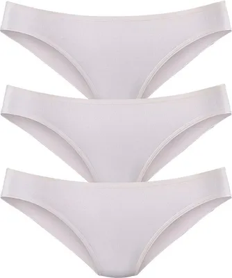Produktbild von LASCANA Bikinislip aus hochwertiger Modal-Qualität weiß Größe 36/38