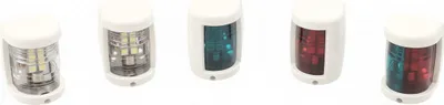 Produktbild von LED Positionslichter Positionslampen Navigationslichter weiß 12 V Bootsbeleuchtung Positionsleuchten Licht Boote bis 12m Art: Hecklicht