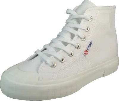Immagine prodotto di Superga Sneaker alta da donna 2696 Stripe High Top S112I9W bianca
