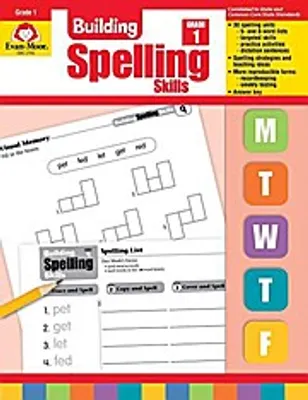Produktbild von Building Spelling Skills Grade 1 Te
