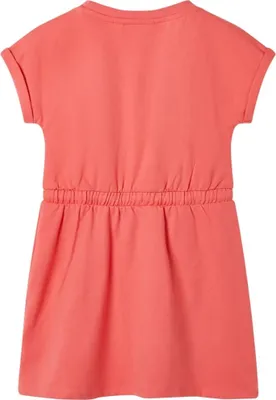 Image de vidaXL Robe pour enfants avec cordon de serrage rose corail 104
