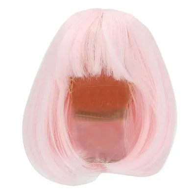 Produktbild von Puppe Perücke,BJD Haar,Puppe kurze Haare Perücke,Puppe Haar,Puppe Perücke Haar,Puppe gerade Haar Perücke