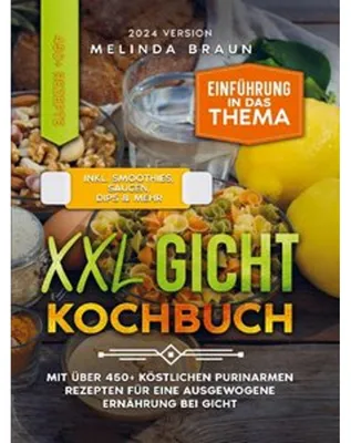 Produktbild von XXL Gicht Kochbuch