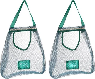 Image de Lot de 2 barquettes en plastique, vert, 41 x 30 cm, biodégradables, pour fruits et légumes