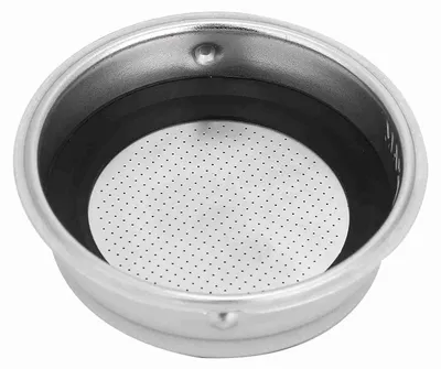 Produktbild von Edelstahl-Kaffeefilter - Druckfilterkorb für Siebträger-Kaffeemaschinen - Espresso-Siebträgerkorb für Einzelportion - Abnehmbares Kaffeesieb