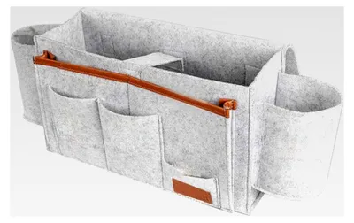 Produktbild von Filz Nachttisch Organizer Caddy für Bett und Sofa