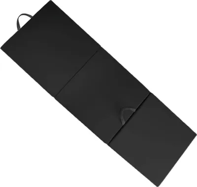 Image de Matelas de gymnastique Noir 180x60x5 Trois pièces