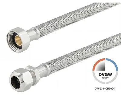 Produktbild von veporit Flexschlauch 1/2 IG x 12 mm x 500 mm DVGW "