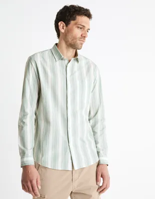 Produktbild von Celio Baumwollhemd Bastripes - S