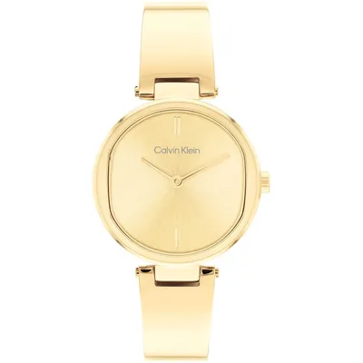 Produktbild von Nur Zeit Calvin Klein Gold   Kollektion Sculptural - frau