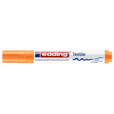 Produktbild von Edding 4500 Shirtmarker neonorange 2-3mm