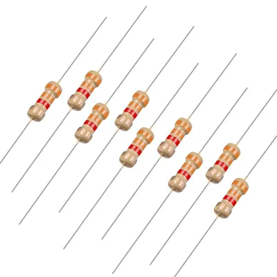 100 Stück Kohleschichtwiderstand 3,3 kOhm 0,25 W 5 %