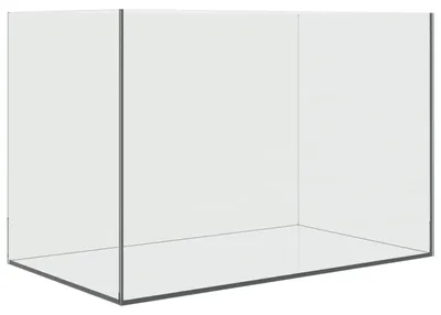 Image de Aquarium - Bassin à poissons avec espace de rangement - Verre - 60 x 35 x 40 cm - Transparent