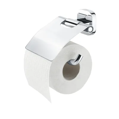 Produktbild von Tiger Ramos Toilettenpapierhalter mit Deckel Chrom, 1306630346