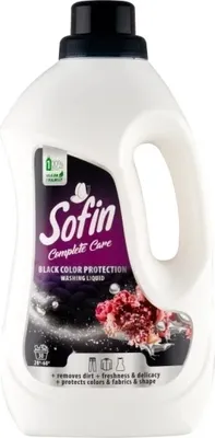 Obrázok produktu pre Sofin, Płyn do prania tkanin czarnych i ciemnych, 1,5 l