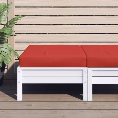 Produktbild von The Living Store Palettenkissen Rot Oxford-Gewebe