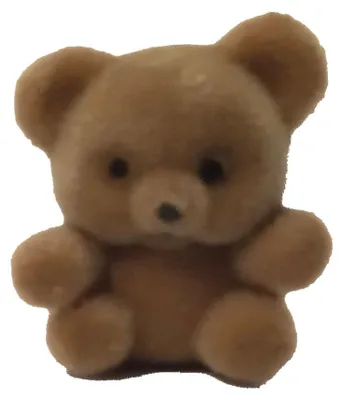 Produktbild von Miniatur Teddybär, braun, für 1:12 Puppenhaus / Puppenstube, 3 cm