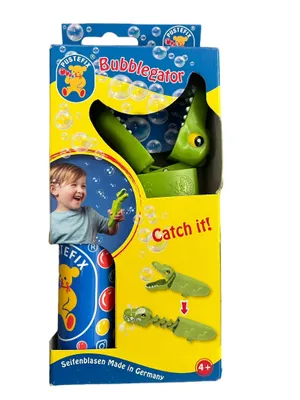 Produktbild von Pustefix Bubblegator Catch it, 70ml Flüssigkeit, Aligator Seifenblasen