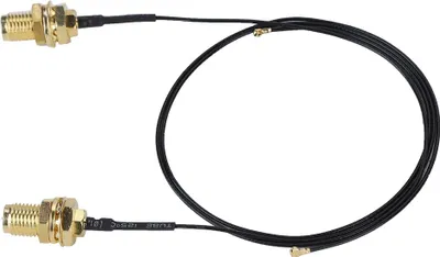 Obrázek produktu pro 2ks WiFi anténní prodlužovací kabel k RP SMA samec NGFf M. 2 konektor Kabelové vedení 31cm