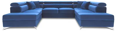 Immagine prodotto di Soggiorno paesaggio letto funzione tessuto divano angolare forma U divano design tappezzeria tessile nuovo