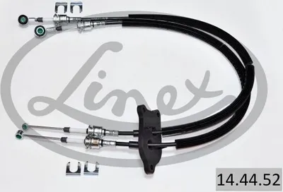 Produktbild von LINEX 14.44.52 Seilzug Schaltgetriebe 1290/1325mm für FIAT QUBO (225) Rechts Links