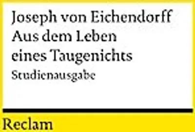 Produktbild von Aus dem Leben eines Taugenichts