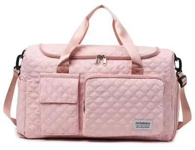 Produktbild von Reisetasche 44x20x30cm Handgepäck mit Schuhfach Nassfach Tasche Wasserdicht Sporttasche Weekender Bag Schwimmtasche Wasserdicht