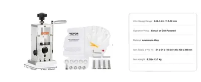 Obrázek produktu pro Odizolovací stroj, přenosný, hliníkový rám, 3 fáze 380 V