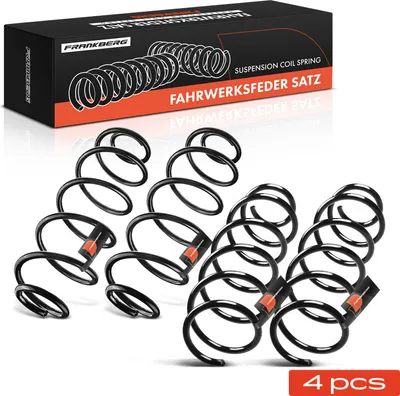 Image de Frankberg 4x Ressort de suspension Avant Arrière pour Citroën C3 Picasso 1.6L 2009-2016