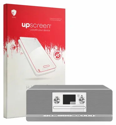 Produktbild von upscreen Schutzglas für TechniSat Digitradio 372 CD Schutzfolie Panzer Folie Glas Display Schutz klar