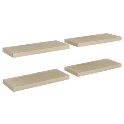 Immagine prodotto di Scaffali a Parete 4 pz Rovere 60x23,5x3,8 cm in MDF