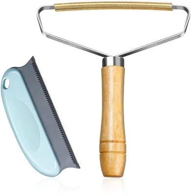 Immagine prodotto di Raschietti in silicone per pelucchi - Resistenti e pratici - Set da 2 pezzi