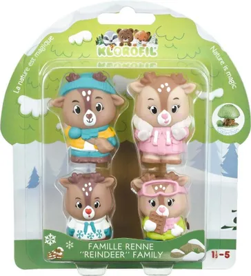 Produktbild von Rentierfamilie - Rollenspielfiguren-Set - Klorofil