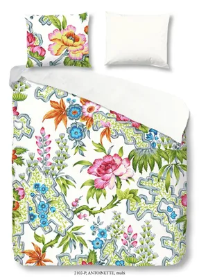 Produktbild von good morning Renforcé Bettwäsche 2 teilig Bettbezug 140 x 220 cm Kopfkissenbezug 60 x 70 cm Antoinette 2103.99.01 Multi